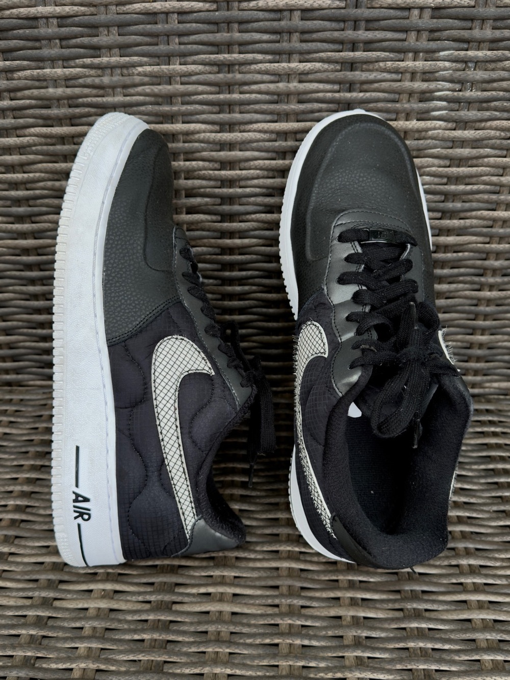 Nike Air Force 1 Low By You 3M Reflective Black Men’s 12.5